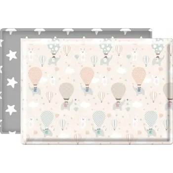 Výuková hračka LALALU Podložka na hraní Premium Pink Elephant 200x140 cm