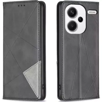 Pouzdro na mobilní telefon TT-TopTechnology Kožené pouzdro Xiaomi Redmi Note 13 Pro+ 5G černé