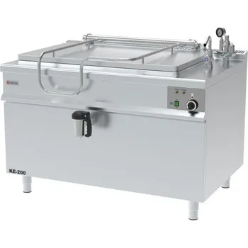 Multifunkční hrnec Gastro Haal Elektrický varný kotel hranatý 200l - analogové ovládání