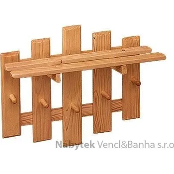 Věšák dřevěný závěsný věšák z masivu drewfilip 19