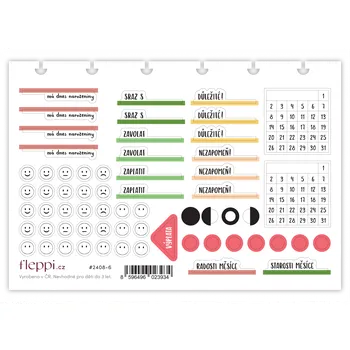 samolepka Fleppi Srpen 2024 | arch 6