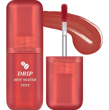 Black Rouge Drip Hot Water Tint Odstín: LV07 Caramel Roasting #B65148 Tint na rty s kávovou vůní, 4,5 g