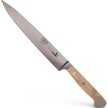 Kuchyňský nůž Nůž na šunku ALPHA BRICOLE DI VENEZIA 21 cm, hnědá, Güde Solingen