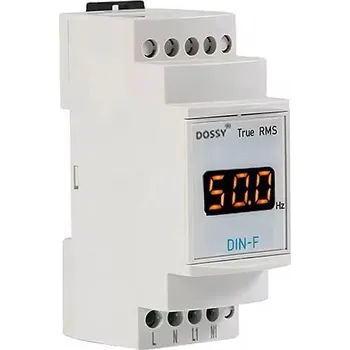 Jednofázový LED Měřič AC Frekvence DIN-F