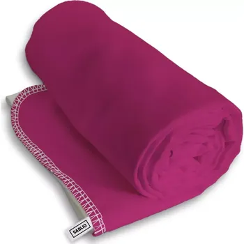 Ručník Rychloschnoucí ručník z mikrovlákna - 50x100 cm - Sablio - růžová