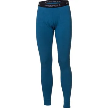 Pánské termo spodky spodky dlouhé pánské Progress SDN coffee petrolejové (spodky dlouhé pánské Progress SDN coffee petrolejové)