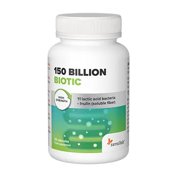 150 Billion Biotic – Nejvyšší koncentrace pro zdraví střev a úlevu od IBS