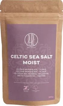 Kuchyňská sůl BrainMax Pure Keltská mořská sůl vlhká 500 g
