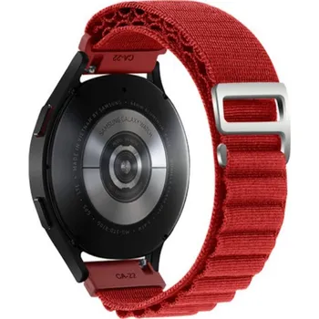 Příslušenství k chytrým hodinkám eses Alpský tah - Červený, 20 mm