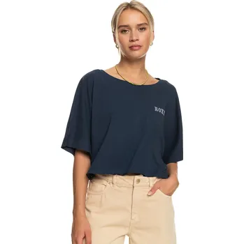 Dámské tričko tričko Roxy Tiki & Surf Tee A - BSP0/Mood Indigo XL