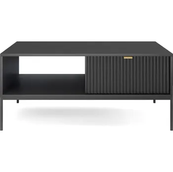 Konferenční stolek PSK Konferenční stolek NEMO L104, Černá 104 cm Dekor nohou: Zlaté