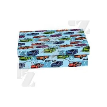 Školní krabice do lavice 33 x 22,5 x 8cm Auta, Stil