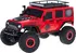 RC model auta KiK RC Jeep 4 WD Rock Crawler 1:10 červený
