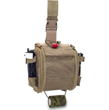 Lékárnička Elite Bags - QUICKAID'S lékárnička - stehenní IFAK Barva: zelená army