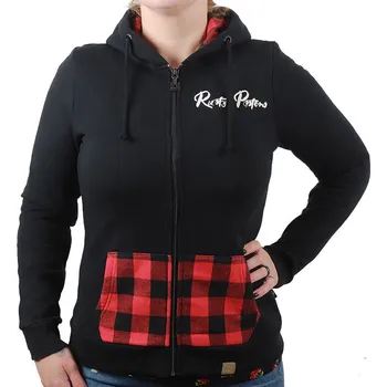 Dámská mikina Dámská mikina Rusty Pistons RPSWW47 Turner black/red zip vel. XL