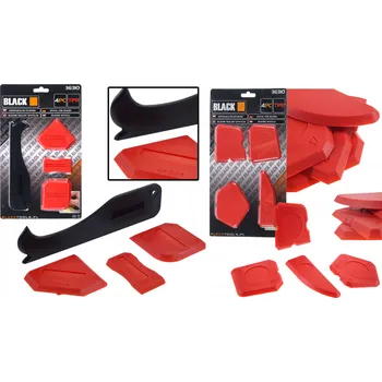 Spárovačka Black Špachtle na silikon s odřezávačem 8ks 36310