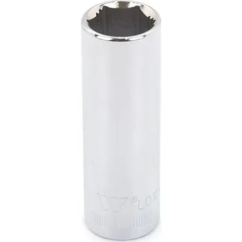 Gola hlavice Hlavice prodloužená nástrčná Lok-Typ 3/8" , 11 mm, 6 hran, CrV, Welzh (Welzh Werkzeug)