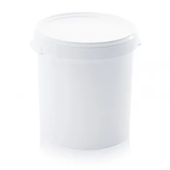 kbelík Vědro s víkem 38,1 x 38,9 cm 30 l bílé