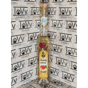 Pálenka Koštický jablečný destilát zlatý 46% 0,19l