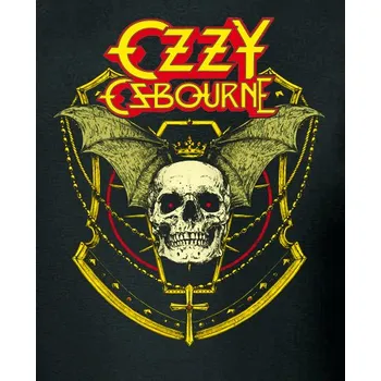 Nášivka nášivka na záda, zádovka Ozzy Osbourne - Crowned Skull