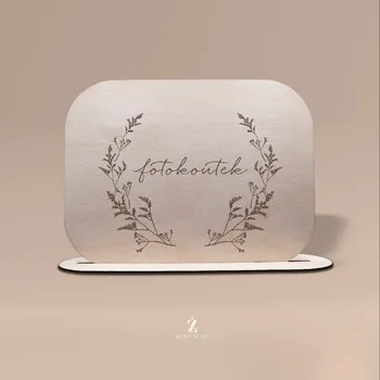 Svatební dekorace Svatební cedulka FOTOKOUTEK - KVÍTÍ