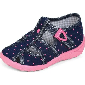 Dívčí bačkory NAZO PPHU Domácí obuv, papučky-přezůvky 024DF Velikost: 20