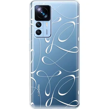Pouzdro na mobilní telefon Odolné silikonové pouzdro iSaprio - Fancy - white - Xiaomi 12T / 12T Pro