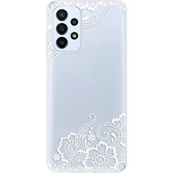 Pouzdro na mobilní telefon Odolné silikonové pouzdro iSaprio - White Lace 02 - Samsung Galaxy A23 / A23 5G