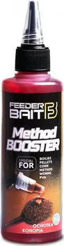 Návnadové aroma FeederBait Method Booster 100 ml patentka/konopí