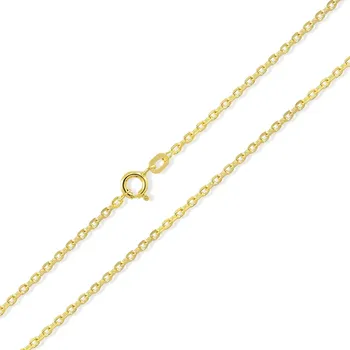 Řetízek Lillian Vassago Zlatý plný unisex řetízek typu Anker LLV31-GCH071 Barva zlata: Žlutá, Délka řetízku: 50 cm