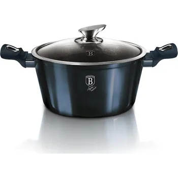 Hrnec Berlingerhaus BH0021 kastrol s poklicí modrý 20 cm