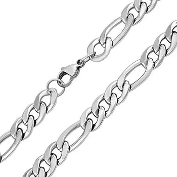 Řetízek Oblíbený řetěz Figaro z chirurgické oceli 9mm varianta 70 cm RRCN0131-70 cm