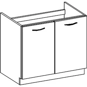 Kuchyňská skříňka D80ZL dolní skříňka pod dřez CHAMONIX II