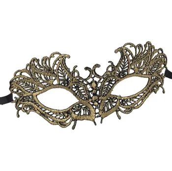 Karnevalová maska Amparo Miranda® Škraboška SM012T zlatá