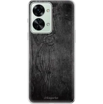 Telefonní příslušenství Odolné silikonové pouzdro iSaprio - Black Wood 13 - OnePlus Nord 2T 5G