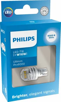 Autožárovka Philips Ultinon Pro6000 11067CU60X1/10 T16 12V 2,4W