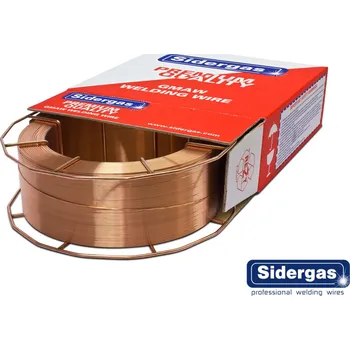Příslušenství ke svářečce Sidergas S6 - drát na ocel G3Si1 - 1,2 mm (18 kg) OC0S6RS12K0180