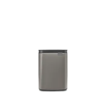 Odpadkový koš Brabantia BO Dotykový odpadkový koš 4 l - platinový