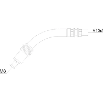 Příslušenství ke svářečce ABICOR BINZEL Hrdlo hořáku BINZEL MB EVO 26 018.0214