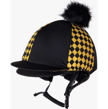 Jezdecká přilba QHP Potah na helmu Omaha QHP, citrus