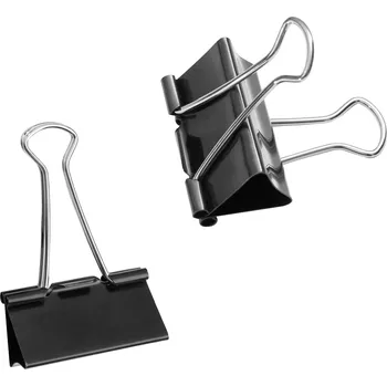 Onpira Kovové klipy / spony na papír Šířka / ks: 19 mm / 40 ks