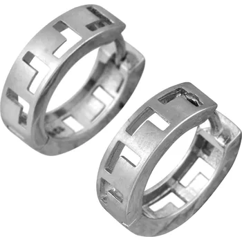 Náušnice Stříbrné náušnice Ag 4 g L compact