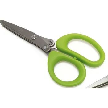 Květináč Prosperplast Nůžky na bylinky HERBS CUT, zelené