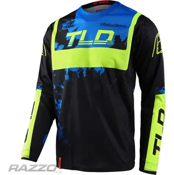 cyklistický dres Pánský dres TroyLeeDesigns GP Jersey Astro Black Yellow 2023 L