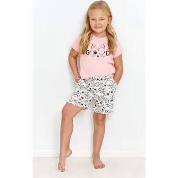 Dívčí pyžamo Taro pyžamo dívčí Lexi 2912 - růžová, 152 (Dívčí pyžamo Taro)