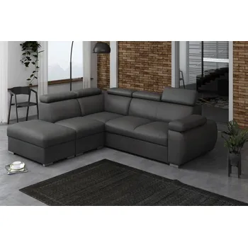 Sedací souprava FALCO Sedací souprava Bodie V levá tmavě šedá