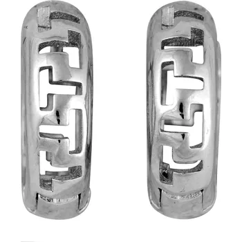 Náušnice Stříbrné náušnice Ag 4 g T compact