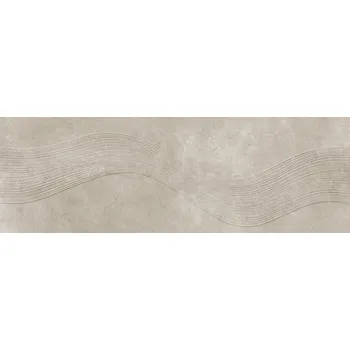 Obklad Concrete Sea Grey Structure Matt - obkládačka rektifikovaná 39,8x119,8 šedá NT1072-004-1