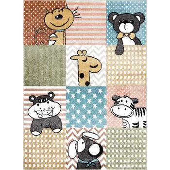 Koberec Dywany Łuszczów Dětský kusový koberec Fun Pets multi Rozměry koberců: 80x150