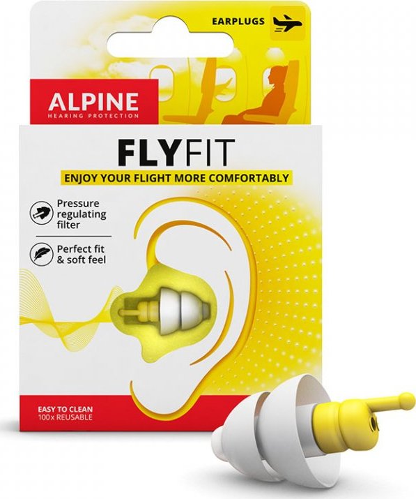 Alpine FlyFit špunty do uší Množství: 1 pár